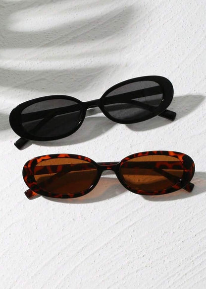 Cool Girl Oval Sunglasses