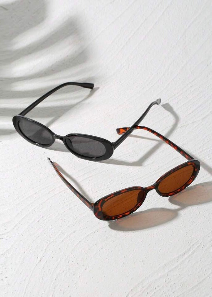 Cool Girl Oval Sunglasses