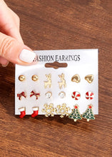 Load image into Gallery viewer, Christmas Stud Earring Set
