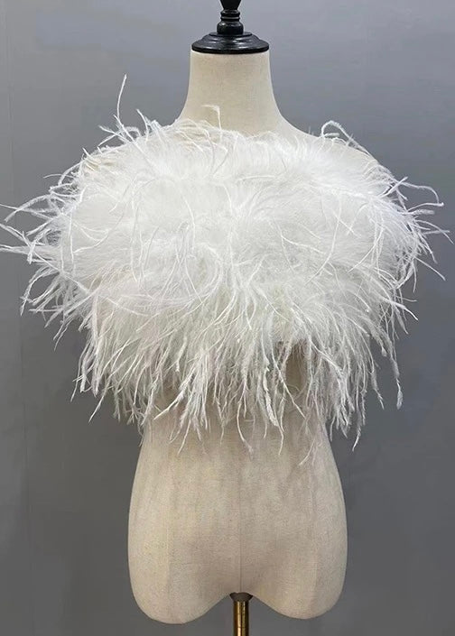 Saturday Night Fever Feather Top