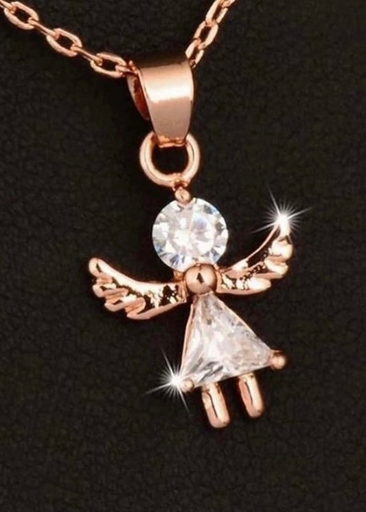Angel Pendant Necklace - The Style Guide TT