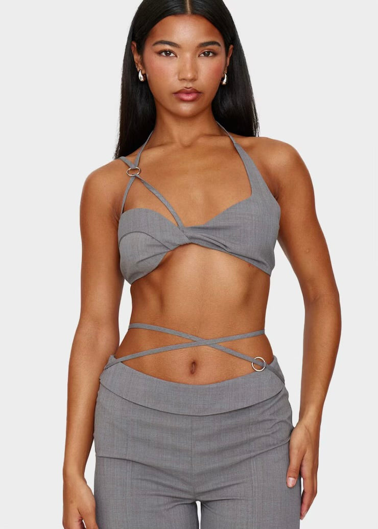 One More Time Asymmetrical Bralette