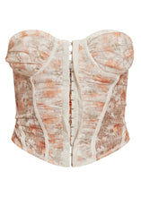 Cargar imagen en el visor de la galería, Floral and Fine Mesh Corset
