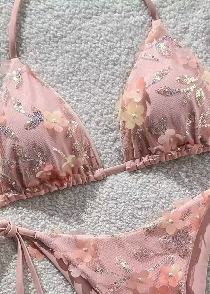 Zara Sequin Embellished Bikini