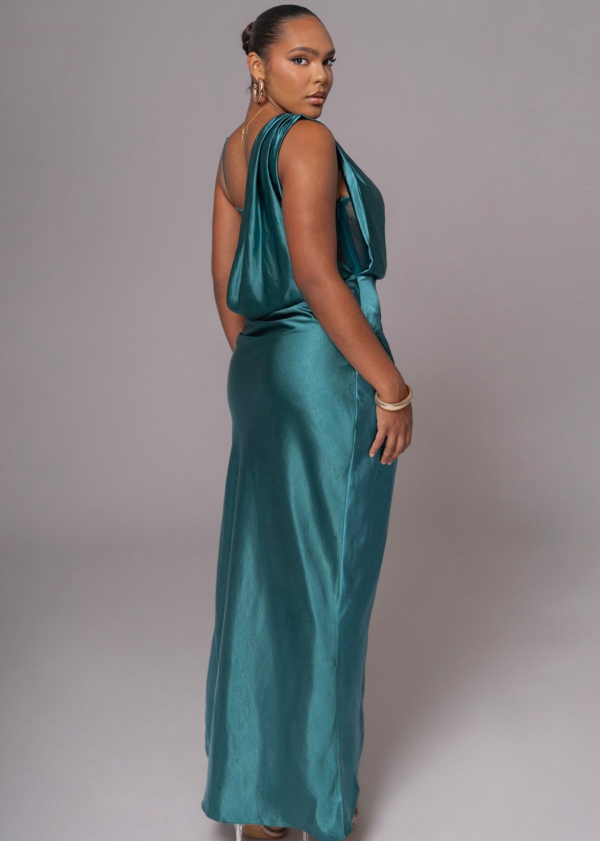 Making An Entrance Asymmetrical Corset Dress