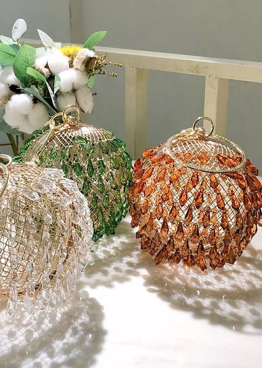 Burj Embellished Tassel Ball Bag