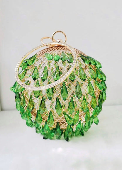 Burj Embellished Tassel Ball Bag