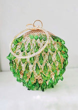 Cargar imagen en el visor de la galería, Burj Embellished Tassel Ball Bag
