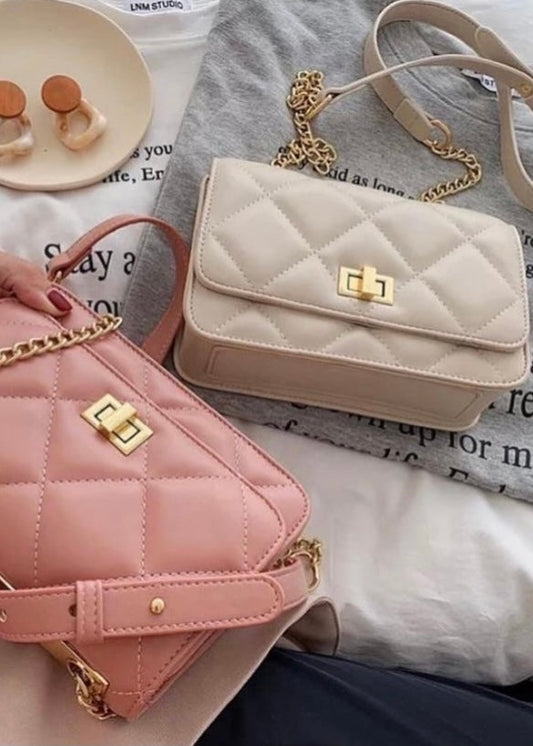 Miranda Quilted Shoulder Bag