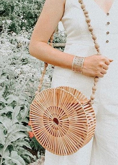 Tahiti Bamboo Shoulder Bag - The Style Guide TT