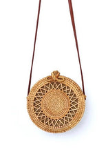 Cargar imagen en el visor de la galería, Maui Straw Shoulder Bag - The Style Guide TT
