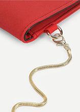 Load image into Gallery viewer, Double Ring Detailed Clutch &amp; Shoulder Bag - The Style Guide TT
