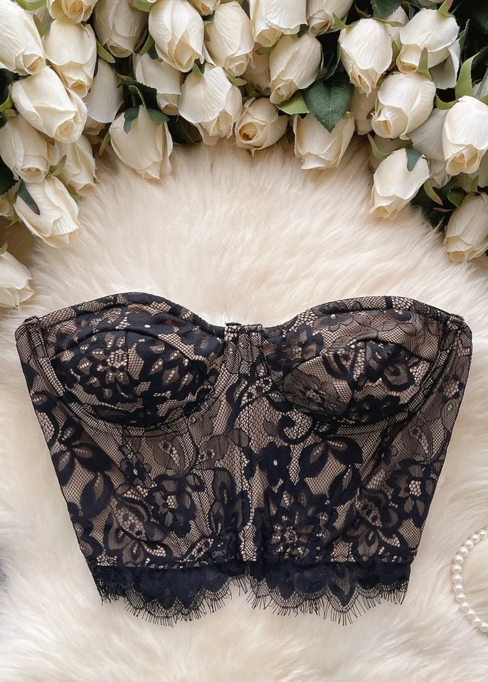 Katie - 今週限定 Katie no country lace bustier♡ Linda Lace Bustier | GUESS
