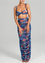 Load image into Gallery viewer, Vive Barcelona Floral Maxi Skirt Set
