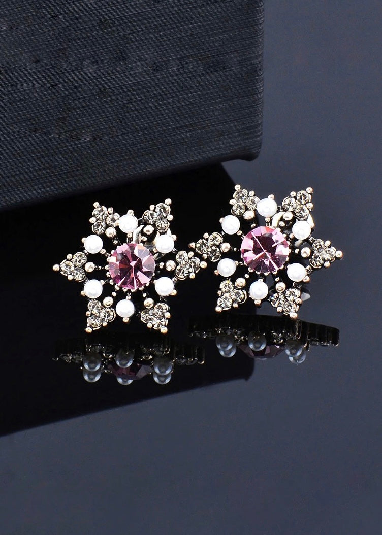 Baby It’s Cold Outside Snowflake Studs