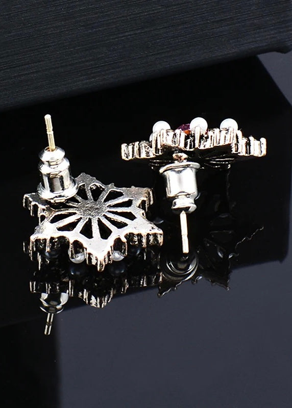 Baby It’s Cold Outside Snowflake Studs