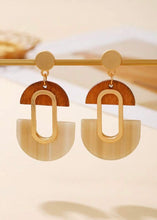 Load image into Gallery viewer, Wooden Boho Earrings
