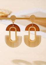 Cargar imagen en el visor de la galería, Wooden Boho Earrings
