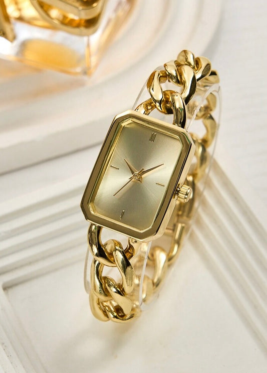 Chain Detail Wrist Watch