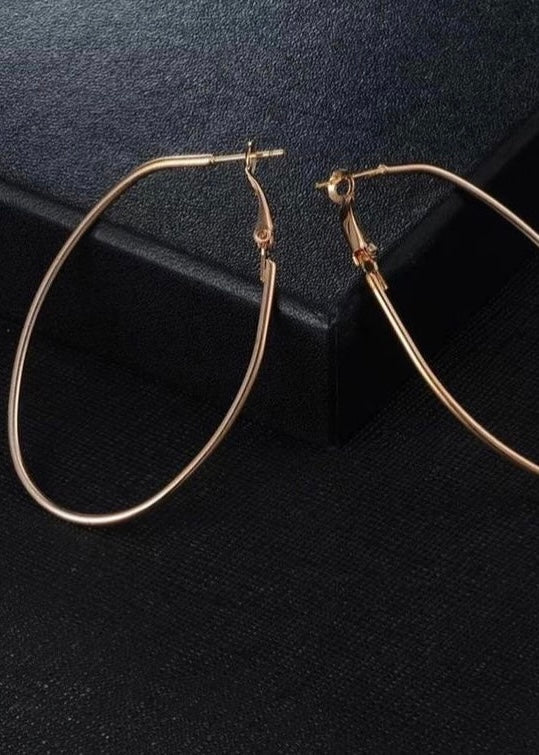 Gold Hoop Earrings - The Style Guide TT