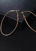 Load image into Gallery viewer, Gold Hoop Earrings - The Style Guide TT
