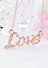 Cargar imagen en el visor de la galería, “Love” Pendant Necklace - The Style Guide TT
