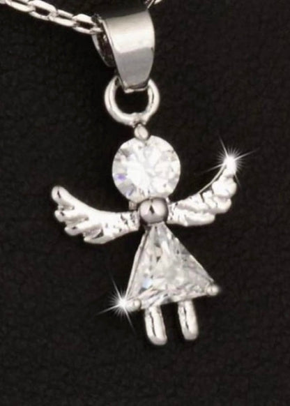 Angel Pendant Necklace - The Style Guide TT