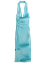 Load image into Gallery viewer, Emma Halter Tie Dye Maxi Dress
