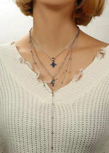 Load image into Gallery viewer, Moon Pendant Layered Necklace - The Style Guide TT
