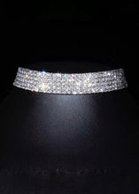 Load image into Gallery viewer, Rhinestone Choker Necklace
