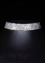 Cargar imagen en el visor de la galería, Rhinestone Choker Necklace
