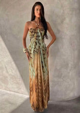 Cargar imagen en el visor de la galería, Calypso Boho Halter Maxi Dress
