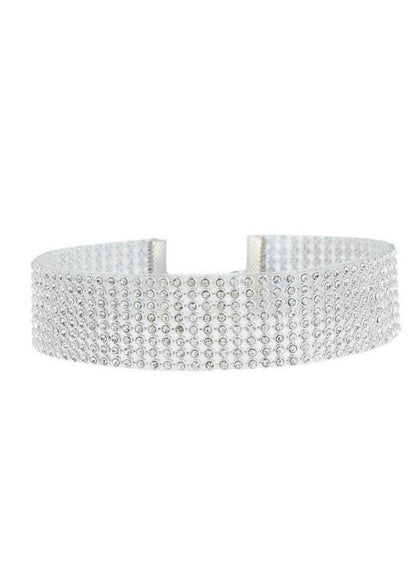 Rhinestone Choker Necklace