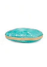Cargar imagen en el visor de la galería, Azure Stone Detail Clutch &amp; Crossbody Bag

