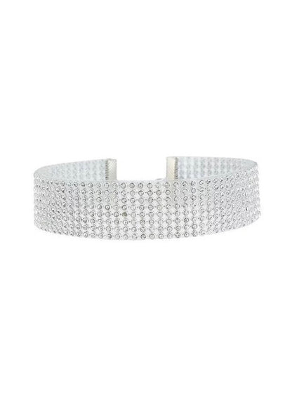 Rhinestone Choker Necklace