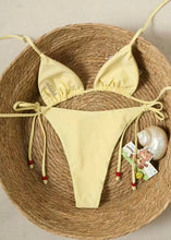 Cargar imagen en el visor de la galería, Going To Ibiza Embellished Bikini
