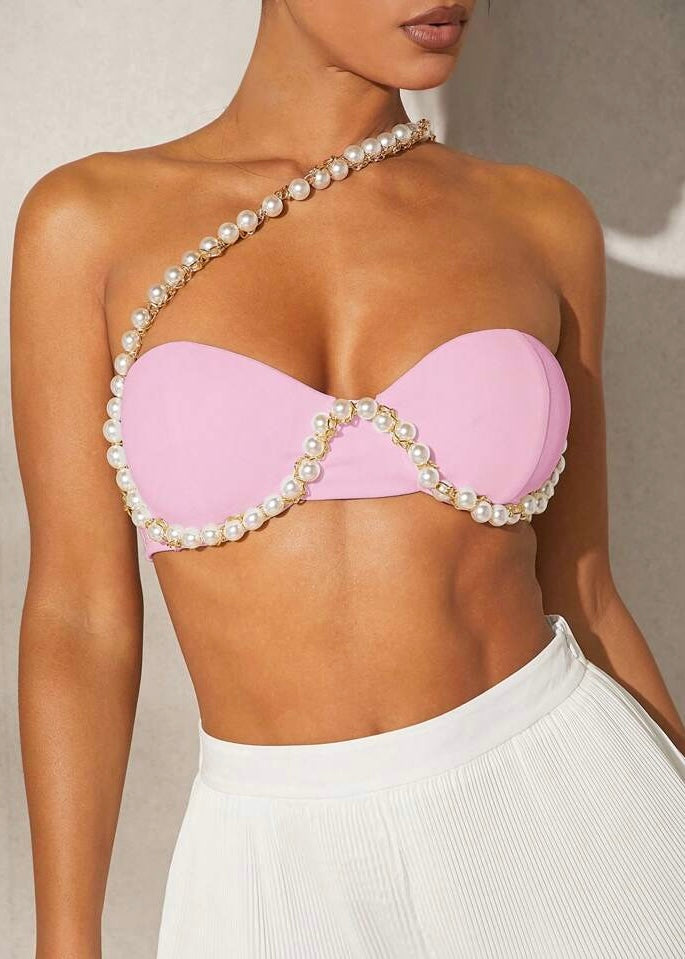 Charlotte Pearl Detail Bralette