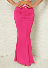 Cargar imagen en el visor de la galería, Glam Forever Ruched Maxi Skirt
