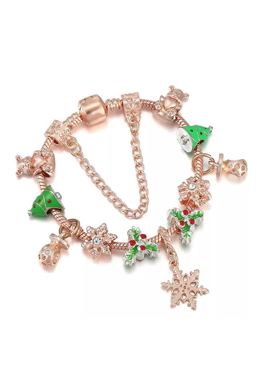 Christmas Charm Bracelets