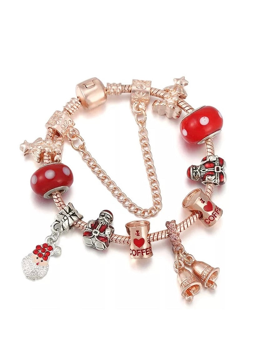 Christmas Charm Bracelets
