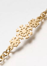 Cargar imagen en el visor de la galería, Gold Snowflake Bracelet
