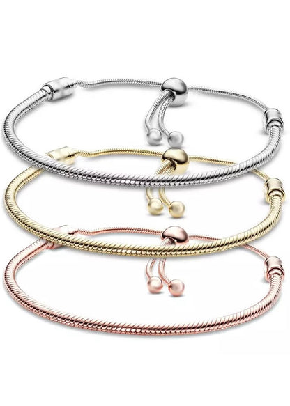 Adjustable Rope Detail Bracelet