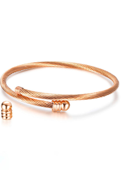 Textured Adjustable Bracelet - The Style Guide TT