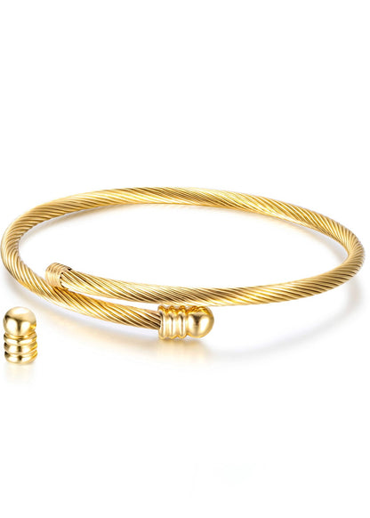 Textured Adjustable Bracelet - The Style Guide TT