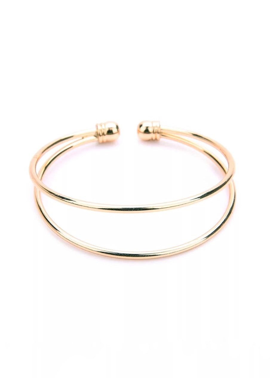 Stacked Bulb Adjustable Bracelet