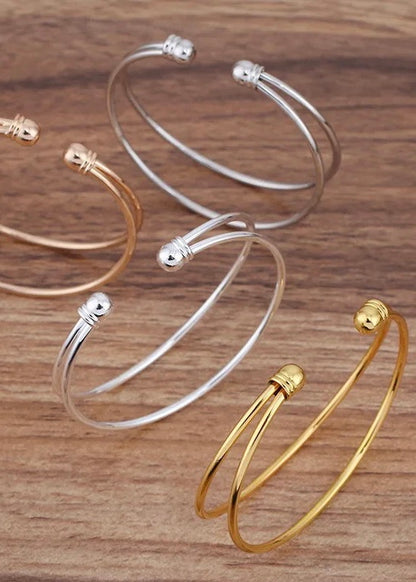 Stacked Bulb Adjustable Bracelet