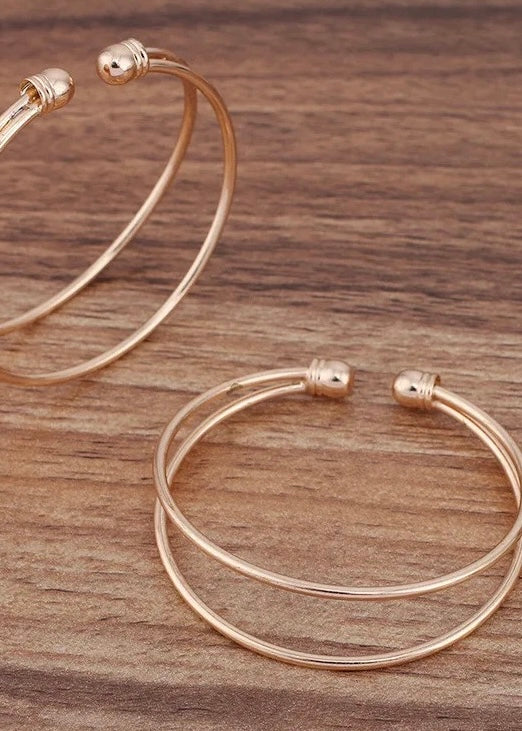 Stacked Bulb Adjustable Bracelet