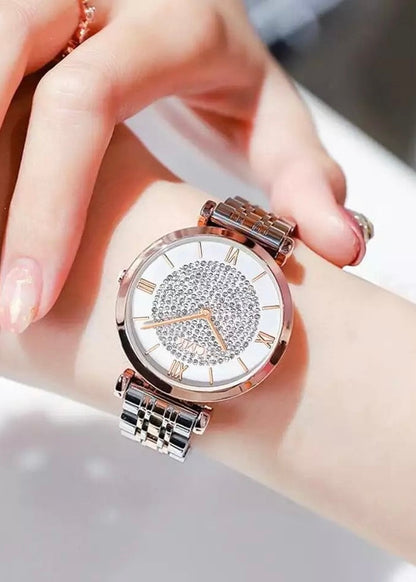 Rhinestone Face Multicolour Watch