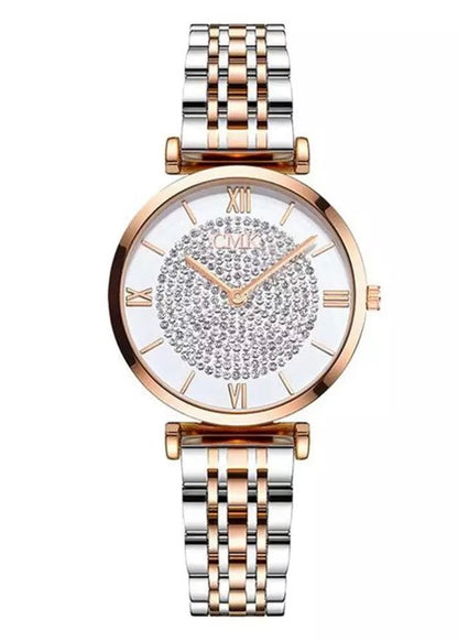 Rhinestone Face Multicolour Watch