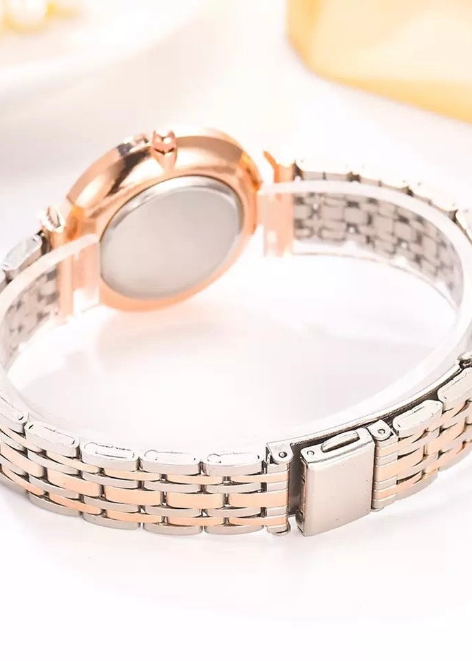 Rhinestone Face Multicolour Watch